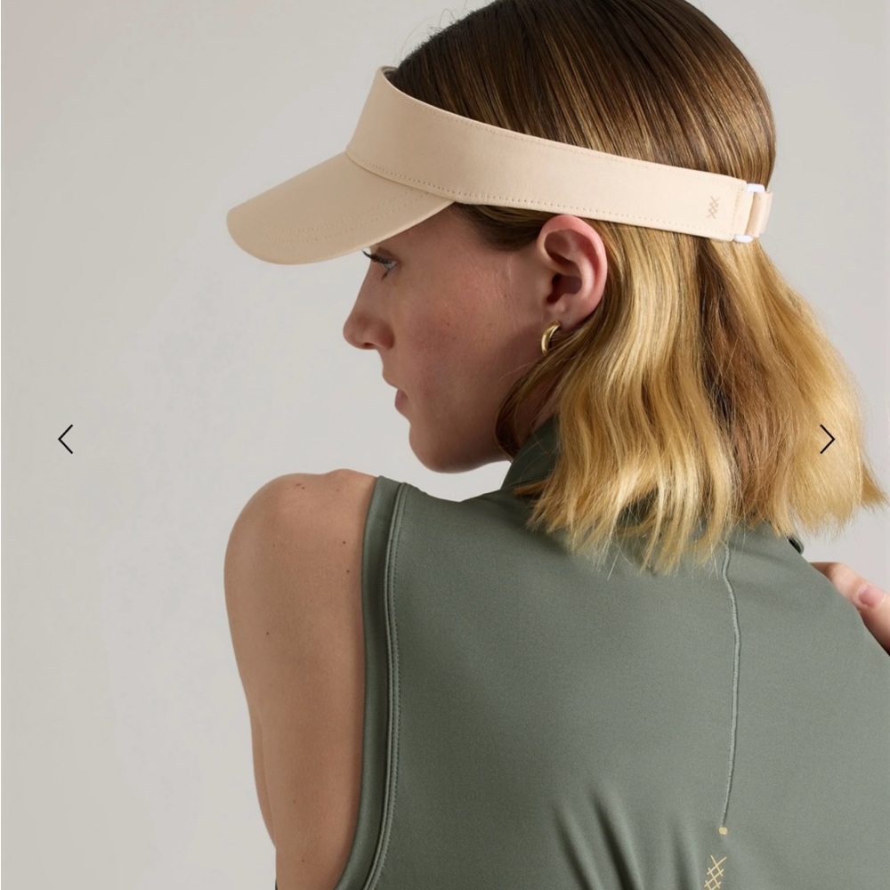 NWT Rhône Visitor Visor In Tan - Picture 2 of 3